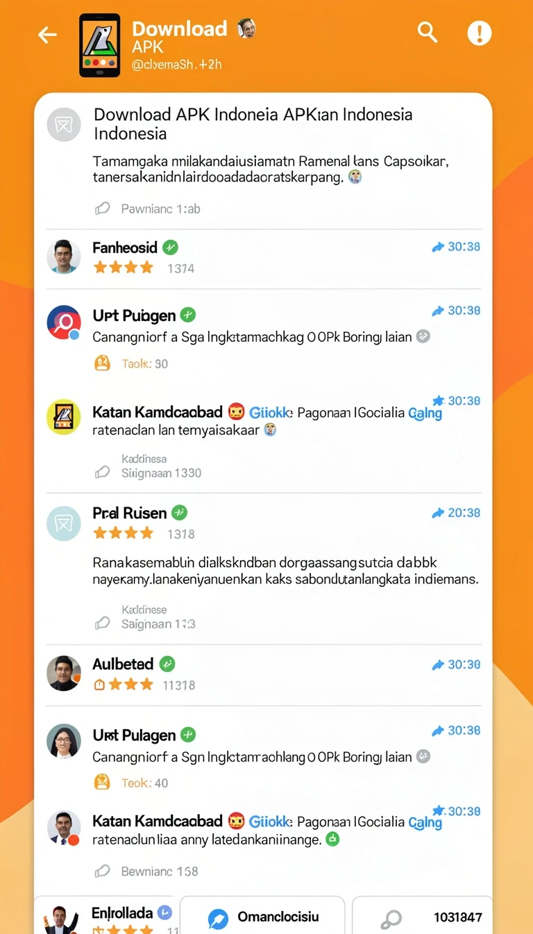 Galeri pratinjau visual kilat404 build APK resmi terbaru